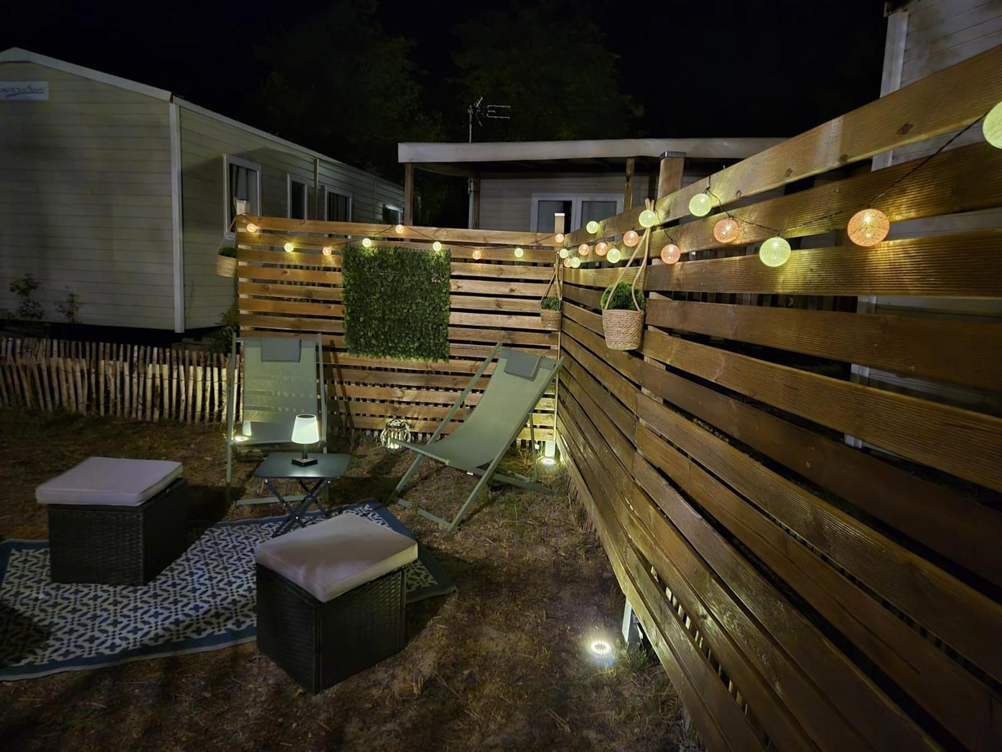 Campingplatz Un Toit Sur Le Bassin Les Embruns *